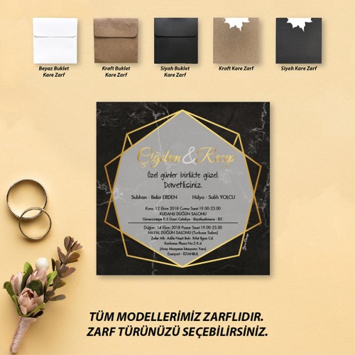 Beren Kare Davetiye 1816